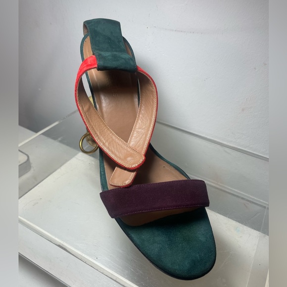 Hermes Suede heels sz 41 ( 9.5 ) made in italy - Picture 7 of 16